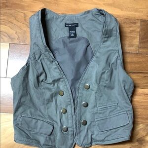New York & Company Charcoal Vest